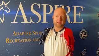 Paralympian in Para Archery Matt Stutzman shares his experience …”you can do anything” AAASP [upl. by Aryt]