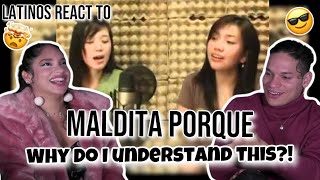 Latinos react to CHAVACANO version of Maldita  Porque Acoustic 🤯🤷‍♀️ [upl. by Marlo]