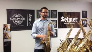 Selmer Artist Select  Joel Vanderheyden [upl. by Akehsyt224]