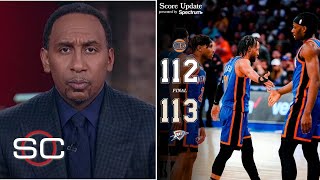 quotNY is exhaustedquot  ESPN react to Knicks blow 10Pts 4thQtr lead in 113112 loss to Thunder [upl. by Frerichs]