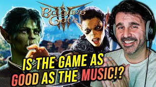 MUSIC DIRECTOR REACTS  Baldurs Gate 3 OST  Main Theme [upl. by Hawker]