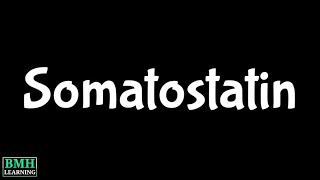 Somatostatin  Pancreatic Hormones [upl. by Quiteria422]