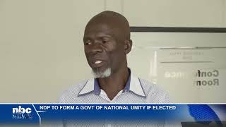 NDP to form a government of national unity if elected  nbc [upl. by Yann]