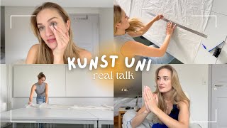 Stressige Woche an der Kunst Uni  Produkt Design amp Real Talk 📐✨ [upl. by Ebaj]