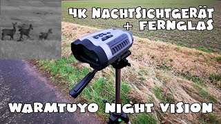 WARMTUYO 4K Fernglas und Nachtsichtgerät IR mit 10x Zoom [upl. by Gaylor]