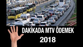 İNTERNET VERGİ DAİRESİNDEN KREDİ KARTIYLA MTV NASIL ÖDENİR [upl. by Nylarak601]