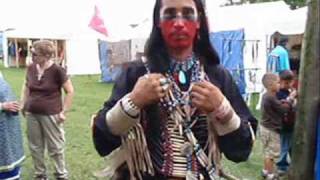 Two Indians with Indian Sign Languages from two tribes at Pow Wow [upl. by Ayyn618]