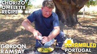 Gordon Ramsays Chorizo Omelette Recipe [upl. by Willet]