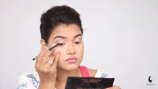 Kajal on Upper Eyelid Hindi [upl. by Dumm]