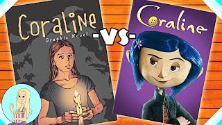 Coraline Graphic Novel vs Movie Analysis and Theories  The Fangirl [upl. by Ellimahs]