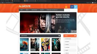 How To Setup Movie Blogger Template [upl. by Naves]