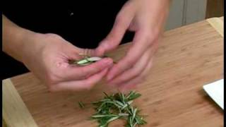 Cooking Tips  How to Chop Rosemary [upl. by Atsugua283]