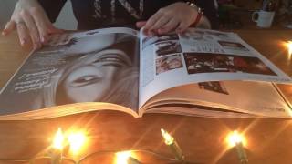 ASMR slow page turning through Vogue magazine [upl. by Wyatan257]