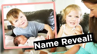 Bringing Baby Home  Name Reveal [upl. by Aenotna]