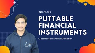 Puttable Financial Instruments Classification and its Exception Examples from ICAIModule Part2 [upl. by Amabel]