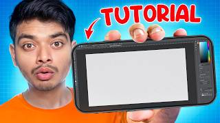 How to Use Photoshop in Mobile  Tutorial for Beginners [upl. by Callista177]