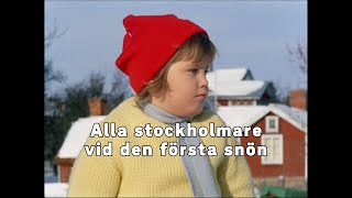 Stockholmare vid den första snön [upl. by Eada]