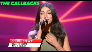 Etienne Steven Man In The Mirror By Michael Jackson  The Callbacks  The Voice Australia 2023 [upl. by Zeni]