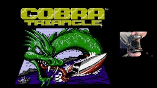 MiSTer FPGA  Cobra Triangle w Namco JogCon  NES Famicom [upl. by Ylrebmit]