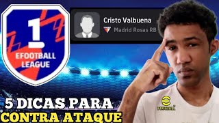 COMO JOGAR BEM no ESTILO de JOGO CONTRA ATAQUE no eFootball 2024 Mobile [upl. by Iahcedrom]