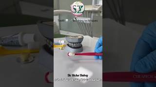 how to brush your teethtooth brushing techniquedental care drrichadubey oraismilezone dentist [upl. by Karna]