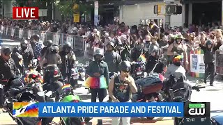 The 2023 Atlanta Pride Parade was held Oct 15 2023 [upl. by Enirroc]