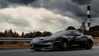 Lowered Corvette C6  Black Manta  4K [upl. by Nicole379]