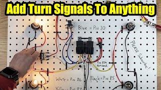 How To Wire a Turn Signal Flasher Relay Directional Blinker on a Car  Truck  ATV  Motorcycle [upl. by Ellemaj]