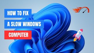 How to Fix a Slow Windows Computer  2024 [upl. by Goldberg]