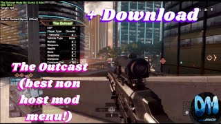 Battlefield 4PS3 The Outcast Non Host Mod Menu Best SPRX Menu  Download [upl. by Kalin]