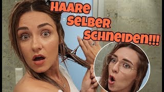 Haare selber schneiden I FAIL [upl. by Lewej]