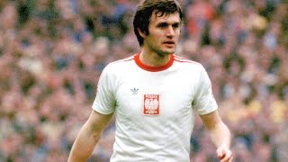 Włodzimierz Lubański  Najmłodszy Reprezentant Polski 1963 Polska v Norwegia 90 NM 7 [upl. by Ahtinak917]