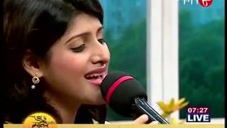 Ogo Brishti Amar Chokher Pata  Madhuraa Bhattacharya Live  Aakash Aat [upl. by Pammi]