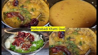 Hyderabadi Khatti DaalSuper Easy RecipeTez Khatti DaalReady in 15 mins [upl. by Origra531]