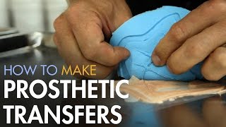 How to Make Prosthetic Transfers  Makeup FX Innovation  PREVIEW [upl. by Nalyac625]