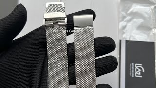 Mesh Bracelet 21mm  Watch Strap  Milanese Watch Strap  Milanese Bracelet  Watch Bracelet [upl. by Ardnahcal]