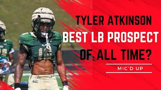 The BEST Linebacker Prospect Ever From Georgia  Tyler Atkinson Micd Up [upl. by Erodasi754]