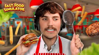 OS AMIGOS ABRIRAM UMA LANCHONETE  Fast Food Simulator [upl. by Sieracki]