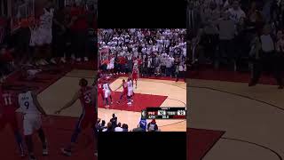 The Toronto Raptors scoring a deciding last minute buzzer beater song HeartBeats  quotchampionshipquot [upl. by Notlimah]