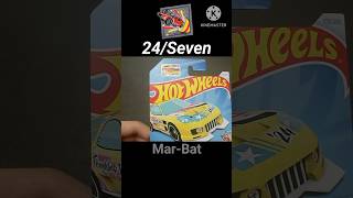 Unboxing 24Seven  Hot Wheels  MarBat [upl. by Yrrak]