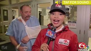 Best TV News Bloopers Fails 2017 [upl. by Aamsa]