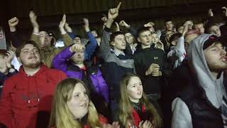 Kidderminster Harriers fans at full time after the Boston United match in the National League North [upl. by Triplett]