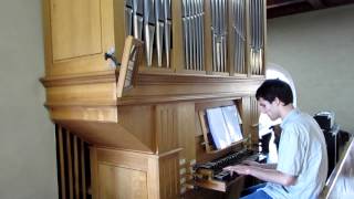 Zelda Wind Waker Ocean theme on pipe organ [upl. by Mercola687]