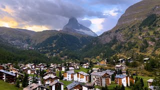 Zermatt Switzerland 4K  Gornergrat Railway Train Ride  Matterhorn [upl. by Eelahs]