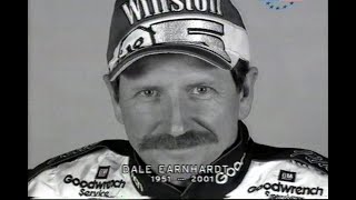 NASCAR Daytona 500 2001  Dale Earnhardt sr Tribute [upl. by Rehsa]