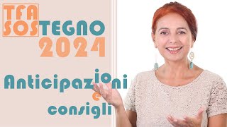 TFA sostegno 2024 Anticipazioni e consigli [upl. by Jarlen]