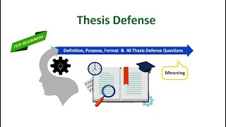 Thesis Defense  YouTube [upl. by Avirt]