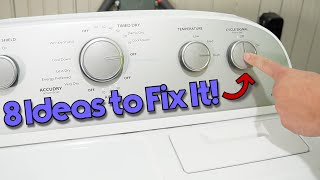 Whirlpool Dryer Wont Start  How to Diagnose Troubleshoot amp Fix [upl. by Suehtomit]