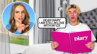 Leaving Out My SECRET DIARY For My EX BOYFRIEND To Find PRANK [upl. by Nosnehpets202]