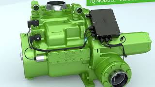 Efficient BITZER OSA95 ammonia screw compressors flexible and ecofriendly [upl. by Bogosian]